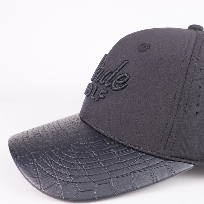 View 2 of a ventilated golf cap reference from the sample library